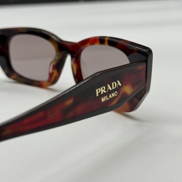 NEW PRADA PRB05S 22A20I WOMEN HAVANA SUNGLASSES SPR B05 22A20I - Picture 5 of 9